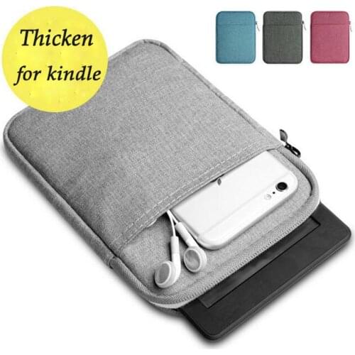 Soft Protect E-book Bag For Kindle Paperwhite 1234 Case Cover 6.0 Inch Shockproof Pocketbook Pouch Case For Kindle