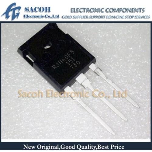 Free Shipping 10Pcs RJH60F5 RJH60F5DPQ or RJH60F4 or RJH60F3 or RJH60F0 TO-247 80A 600V High Speed IGBT