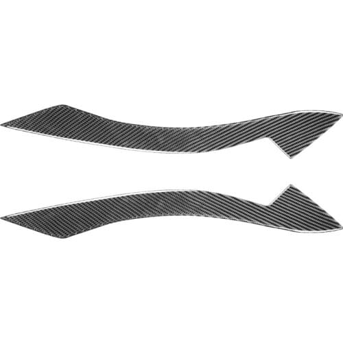 Carbon Fiber Headlight Eye Lid Cover Eyebrows Cover Trim Fit For BMW Z4 2009-2015