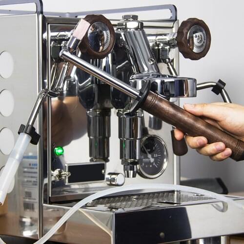 Semi-automatic Steam Coffee Machine Cleaning Brush Cleaner Wooden Handle, Professional Accessories