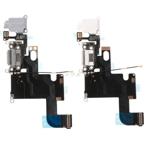 USB Charging Port Connector Micphone Earphone Jack Flex Cable Parts For iPhone 6