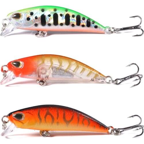 Fishing Lure Sinking Minnow Weights 5.5cm/5.4g HardBait Tackle Pesca Saltwater Lures Whoppers Articulos De Pesca Isca Artificial