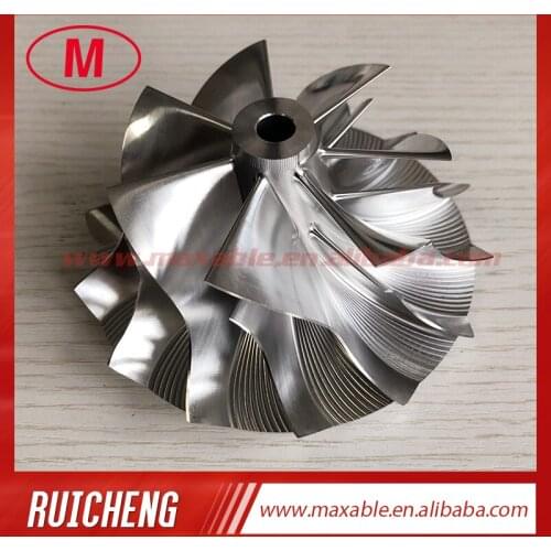 S300 73.00/98.00mm 7+7 blades 1291-123-2017/2074 Performance billet/aluminum 2618/milling compressor wheel for 1300-909-7052