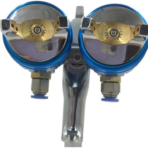 SAT1189 new professional high pressure chrome spray gun for car painting room painting wall painting mirror effect machine tool