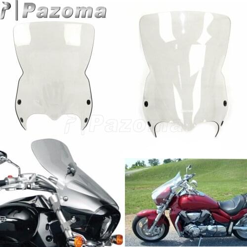 New Thermoplastic Motorcycle Windshield Windscreen For Suzuki Boulevard M109R M50 M90 Cruisers Wind Screen Wind Deflector 06-16
