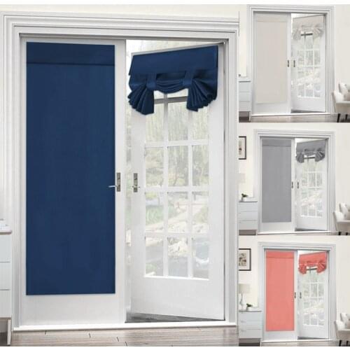 High Shading French Door And Window Curtain Hole Free Door Curtain Sunshade Portable Curtain