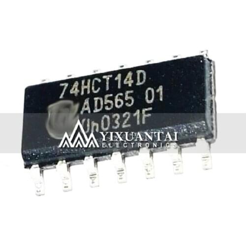 10pcs/lot 100% New Original 74HCT14D 74HCT14 HCT14 SOP14 SMD