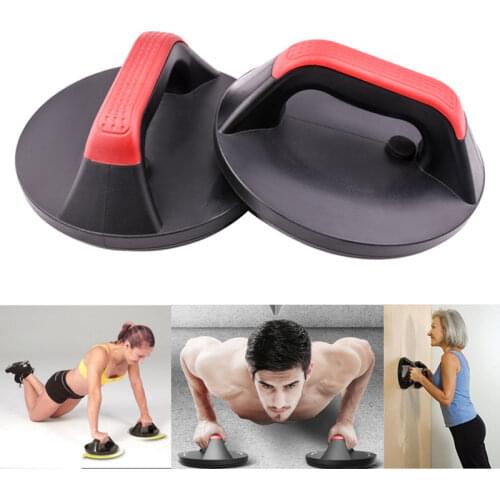 2pcs Round-Shaped Push-Ups Stands Hand Grip Chest Training Body Building Workout Gym Exercise Fitness Equipment Push Up Rack
