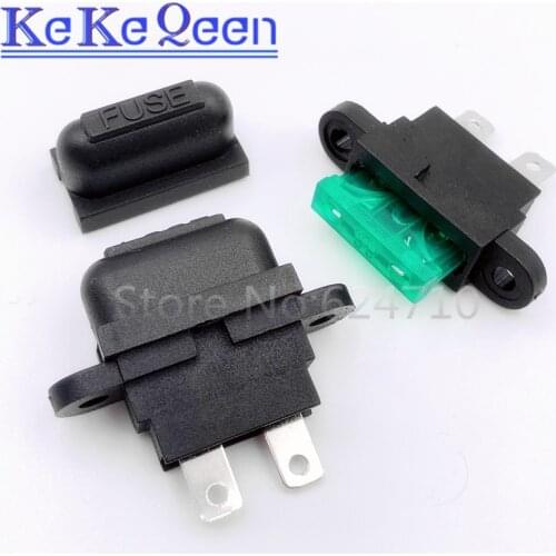 5pcs/lot Car Auto Holder Wire Fuses Holders In-Line Standard Blade Fuse