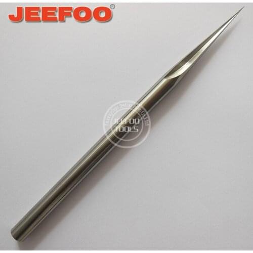 8*50H*10degree*0.3*150L Solid Carbide 2 Flutes Taper flat tip Cutting Tools/double flute engraving bits