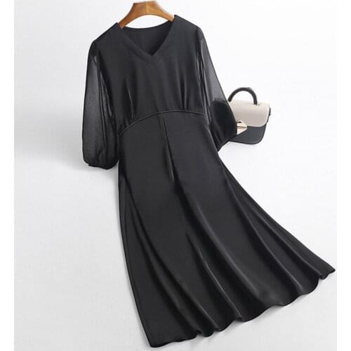 Летние платья из шелка ASRQXJM China At AliExpress