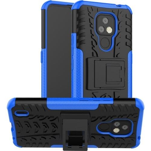 Cover For Motorola Moto E7 Case Rubber Bumper Dual Layer Armor PC Back Cover For Motorola Moto E7 Case For Moto E7 Case 6.5 inch