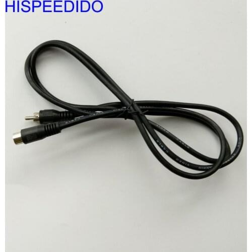 HISPEEDIDO Black RF TV LEAD CABLE Cord Connector FIT For SEGA MASTER SYSTEM AND FOR MASTER SYSTEM 2