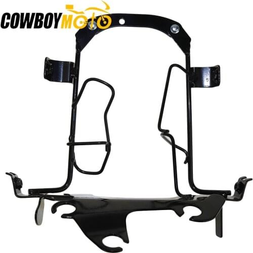 Black Motorcycle Headlight Bracket Meter Bracket Upper For Yamaha FZ1-N FZ1N FZ1000 2006-2009 2007 2008