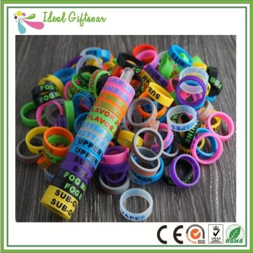 Factory wholesale customized vape silicone wristband ecig mod decorative and protective silicone vape band