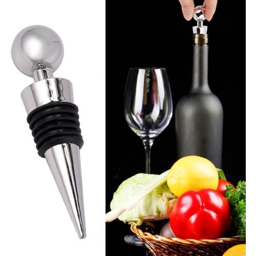 New Design 1 PC Plastic Red Wine Bottle Stopper Champagne Storage Twist Cap Plug Reusable Vacuum Sealed Hot Sale
