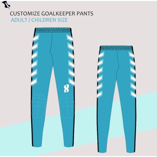 Professional Soccer Goalkeeper Pants Kids Adult Goalie Sports Training Trousers