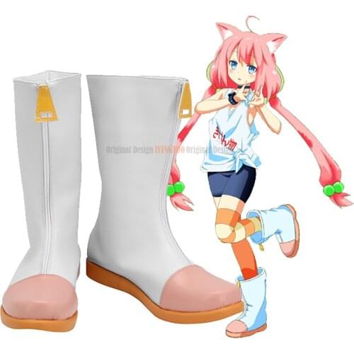 Youtuber Nekomiya Hinata Cosplay Boots Customized Shoes for Adults and Kids