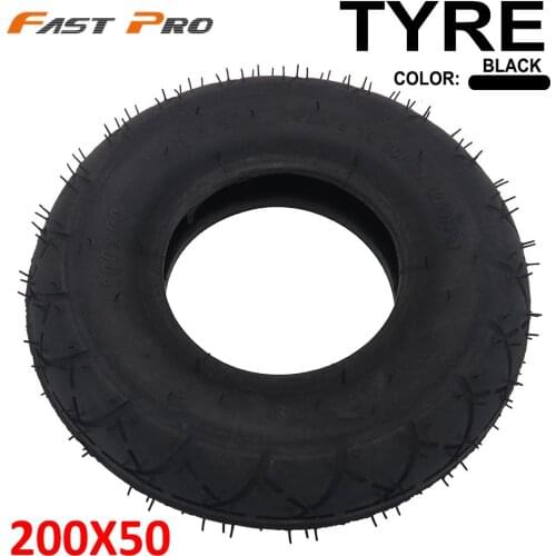 200 x 50 (8"x2") Inch Mobility Scooter Wheelchair Tire Tubeless Vacuum tyres For Electic Scoote Motorcycle ATV Moped Parts