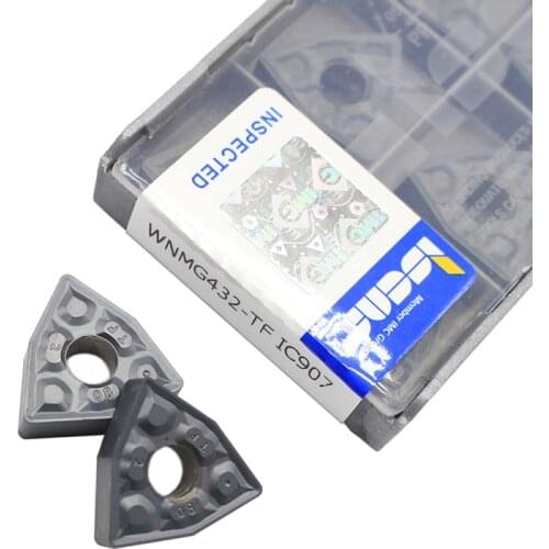 WNMG080408 TF IC907 IC908 External Turning Tools Carbide Insert WNMG080408 Lathe Cutter Tool Tokarnyy Turning Insert
