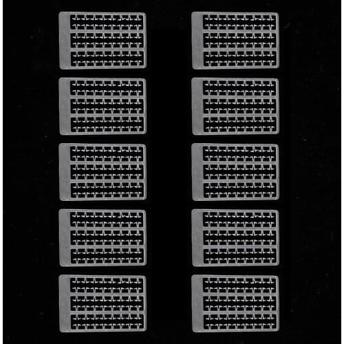 10pcs Clear Boilie Stops Bait Stopper Hair Rig Extender Carp Fishing Tool