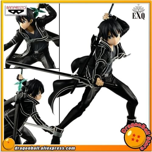 Japan Anime "Sword Art Online" Original Banpresto EXQ SAO Collection Figure - KIRITO