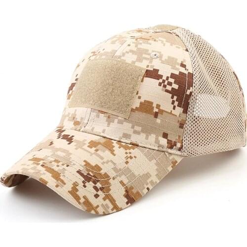 Portable Sunshade Hunting Cap Outdoor Sport Snapback Stripe Military Hat
