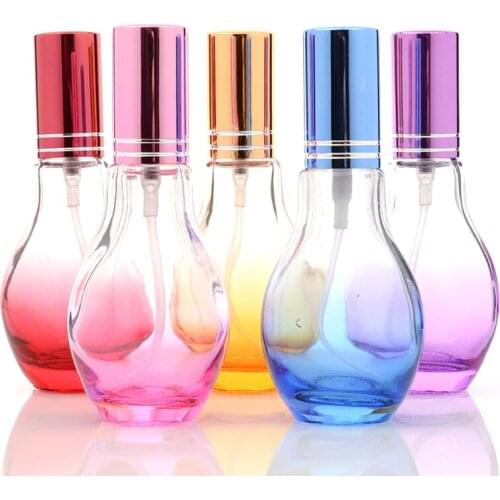 15ml Colorful Bowling Perfume Spray Bottle Portable Glass Perfume Bottle 100PCS/LOT
