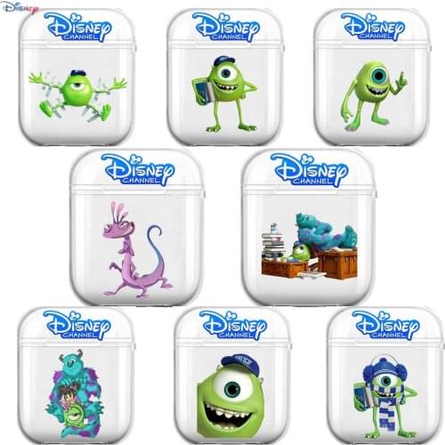 2021 Disneys New Monster University Soft Silicone Cases For Airpods 1/2 Protective Bluetooth Wireless Earphone Cover For Air P