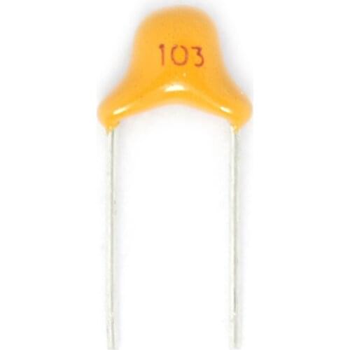 50PCS/LOT Monolithic Ceramic Capacitor 10NF 0.01uF 10% Pitch 5.08MM 103K/50V