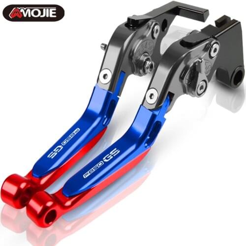 Motorcycle Accessories CNC Handbrake Extendable Handle Brake Clutch Levers F850GS ADVENTURE FOR BMW F850GS 2017 2018 2019 2020