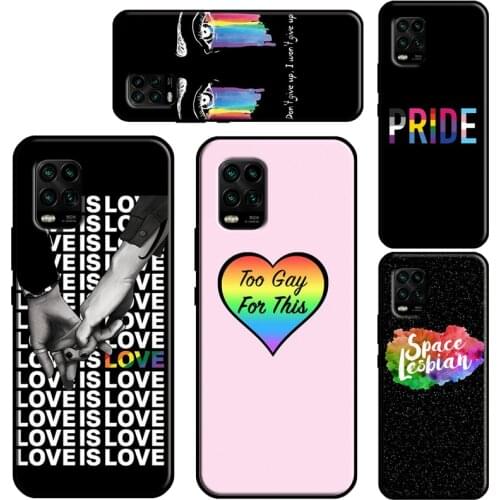 RAINBOW FLAG GAY LESBIAN PRIDE LGBT Phone Case For Xiaomi Mi 10T Pro 9 10 11 Lite Ultra A3 POCO F3 F1 F2 M3 Pro X3 Soft Cover