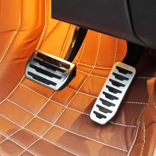 For Land Rover Discovery Sport For Range Rover Evoque 2012-19 Car Fuel Gas Brake Pedal Cover Trim Car Accessories New Arriavls