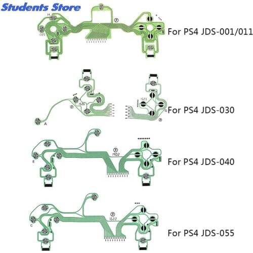 For PS4 Dualshock 4 Pro Slim Controller Conductive Film Keypad flex Cable PCB Replacement Buttons Ribbon Circuit Board