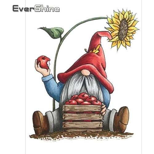 EverShine Full Drill Square Diamond Painting Cartoon Picture Of Rhinestone Diamond Embroidery Christmas Mosaic Cross Stitch Kits