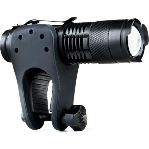 Q5 Flashlight Focus 2000 Lumens LED Flashlight Torch AA 14500 Mini Penlight Lantern bike Bicycle Torch Clip Holder lantern