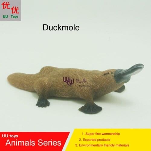 Hot toys:Platypus (Duckmole) simulation model Animals kids toys children educational props