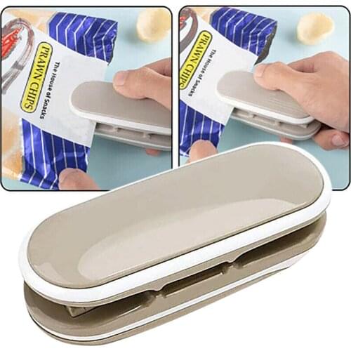 Mini Heat Sealer Sealing Machine Portable Package Sealing Machines Handheld Food Snacks Bags Heat Sealer Vacuum Resealer