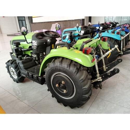 Mini Tractor New Warmhouse Tractor Farm Tractor 4WD 50HP Agriculture Machinery Garden Tractor SYNBON