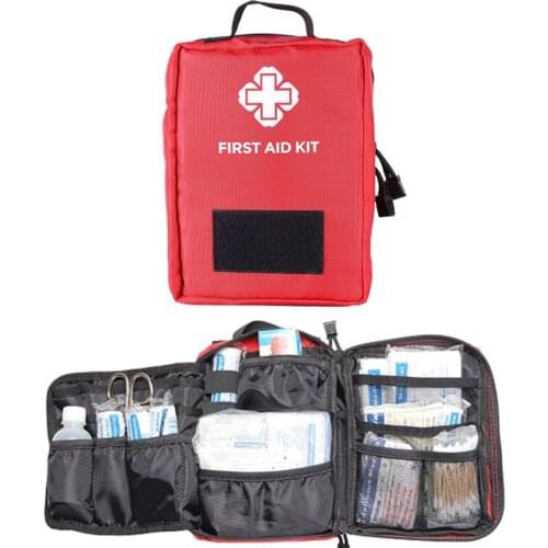 Outdoor Sports Big Capacity First Aid Kits 1000D Nylon Durable Tactical Emergency EVA Pouch for camping Car Bike Home Travel