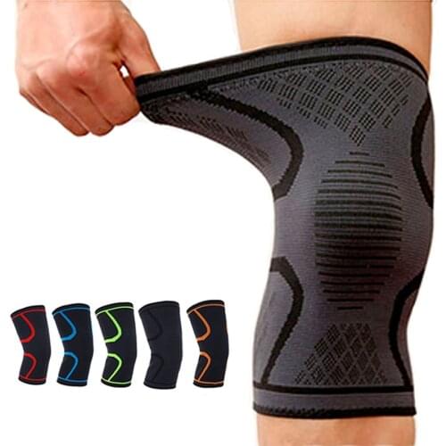 Fitness Running Cycling Knee Support Braces Elastic Nylon Sport Compression Knee Pad Sleeve for Cycling Basketball Volleyball