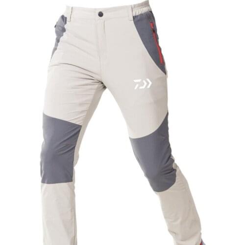2019 DAIWA New Fishing Pants Summer Hiking Trekking Fishing Trousers Camping Climb Run Trousers Waterproof Slack Outdoor Pants