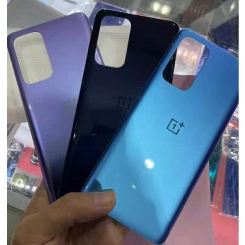 Oneplus9 Rear Housing For Oneplus 9 6.55" One Plus Back Door Battery Cover Glass Repair Replace Case + Logo Adhesive Glue