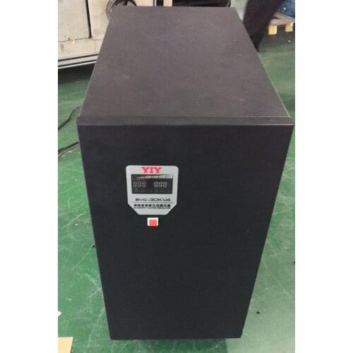 PRO-30KVA AC 220V Monophasic Voltage Regulator Stabilizer Servo Type Vertical Support Customized 120V Colorful Display In Stock