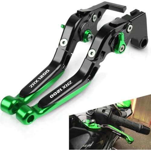 Motorcycle Brake Clutch Lever Adjustable Hand Grip Handlebar For Kawasaki ZRX1200 1999 2000 2001 2002 2003 2004 2005 2006 2007