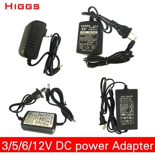 Stable Security Level 3V 5V 6V 12V DC Power supply Adapter module driver power Suitable for 110V to 240V AC