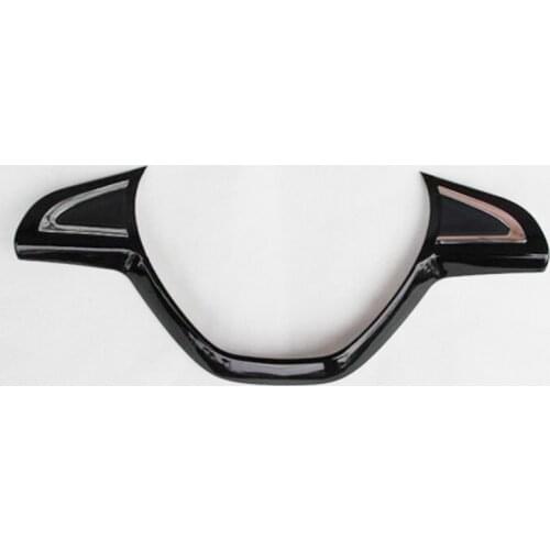 Tonlinker Interior Car Steering Wheel Cover Case sticker For Geely SX11 Coolray 2018-20 Car styling 1 Pcs Metal Cover Sticker