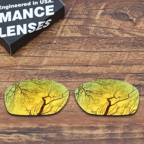 ToughAsNails Polarized Replacement Lenses for Oakley Pit Bull Sunglasses Gold Mirrored Color (Lens Only)