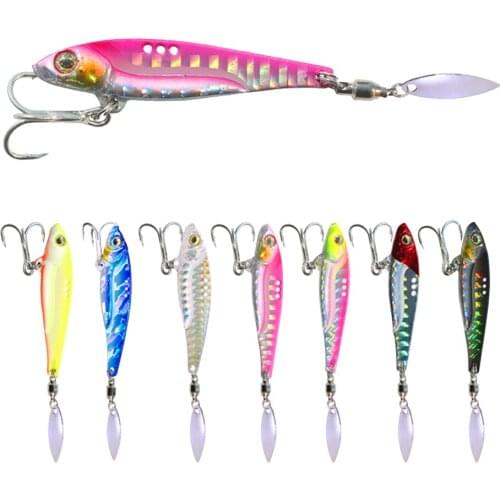 1pcs High Quality New Outdoor Fishing Lure 1VIB 7g / 12g / 17g Swing Type Sinking Perch And Silver Carp Artificial Hard Bait