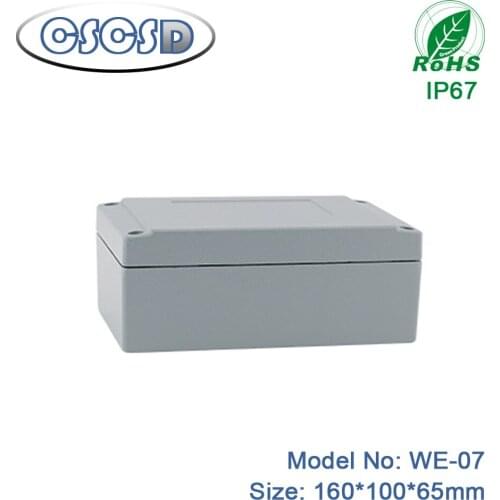 160*100*65mm CSCSD waterproof project electronic box enclosure junction box amplifier aluminum box die cast aluminum enclosures